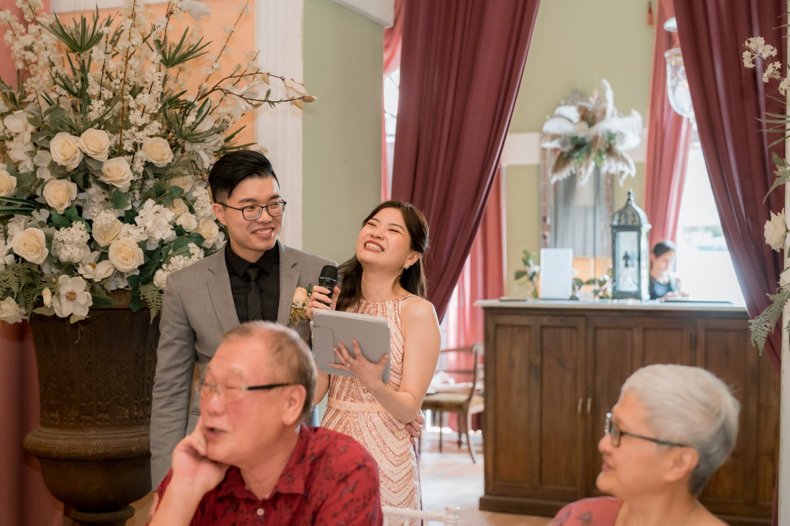 Suffolk House garden wedding venue in Penang photographed by JONAJEAN