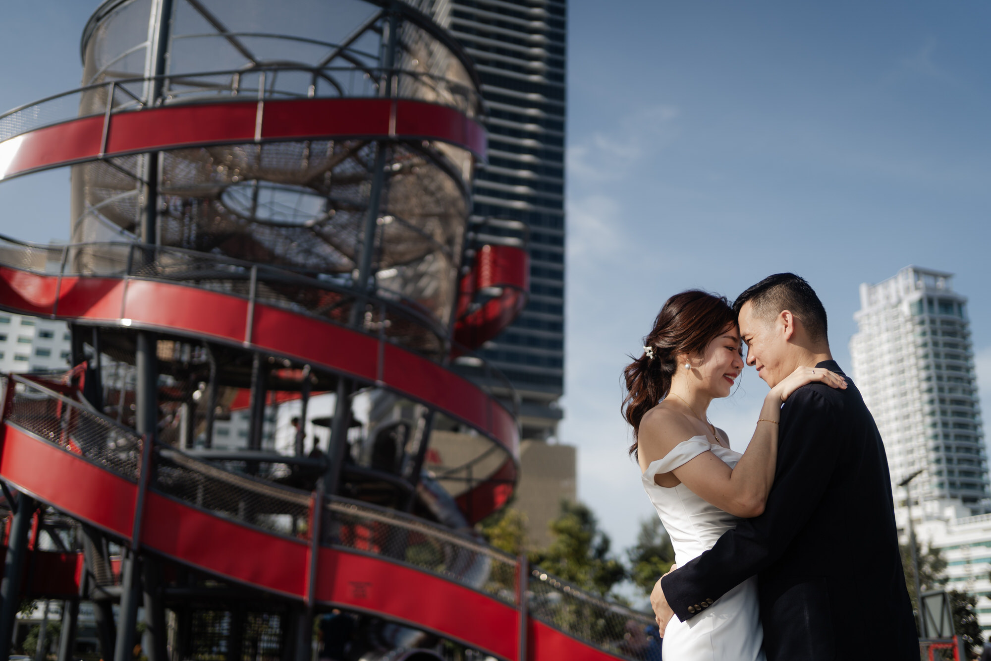 Penang Gurney Bay pre-wedding portrait by JONAJEAN