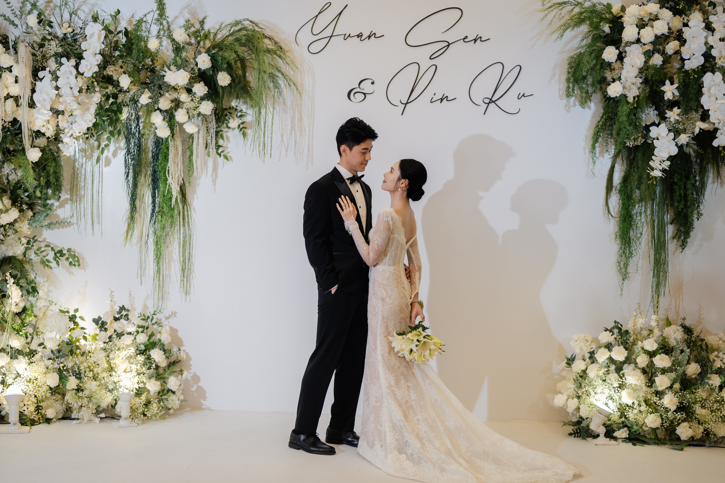 Elegant Penang heritage wedding portrait by JONAJEAN